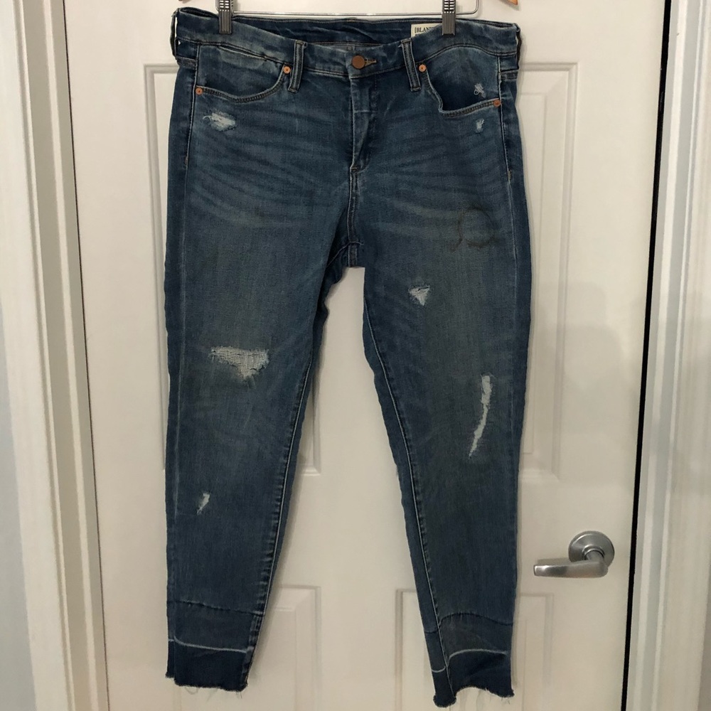🍀 4/$35 BLANK NYC: Heavily distressed jeans